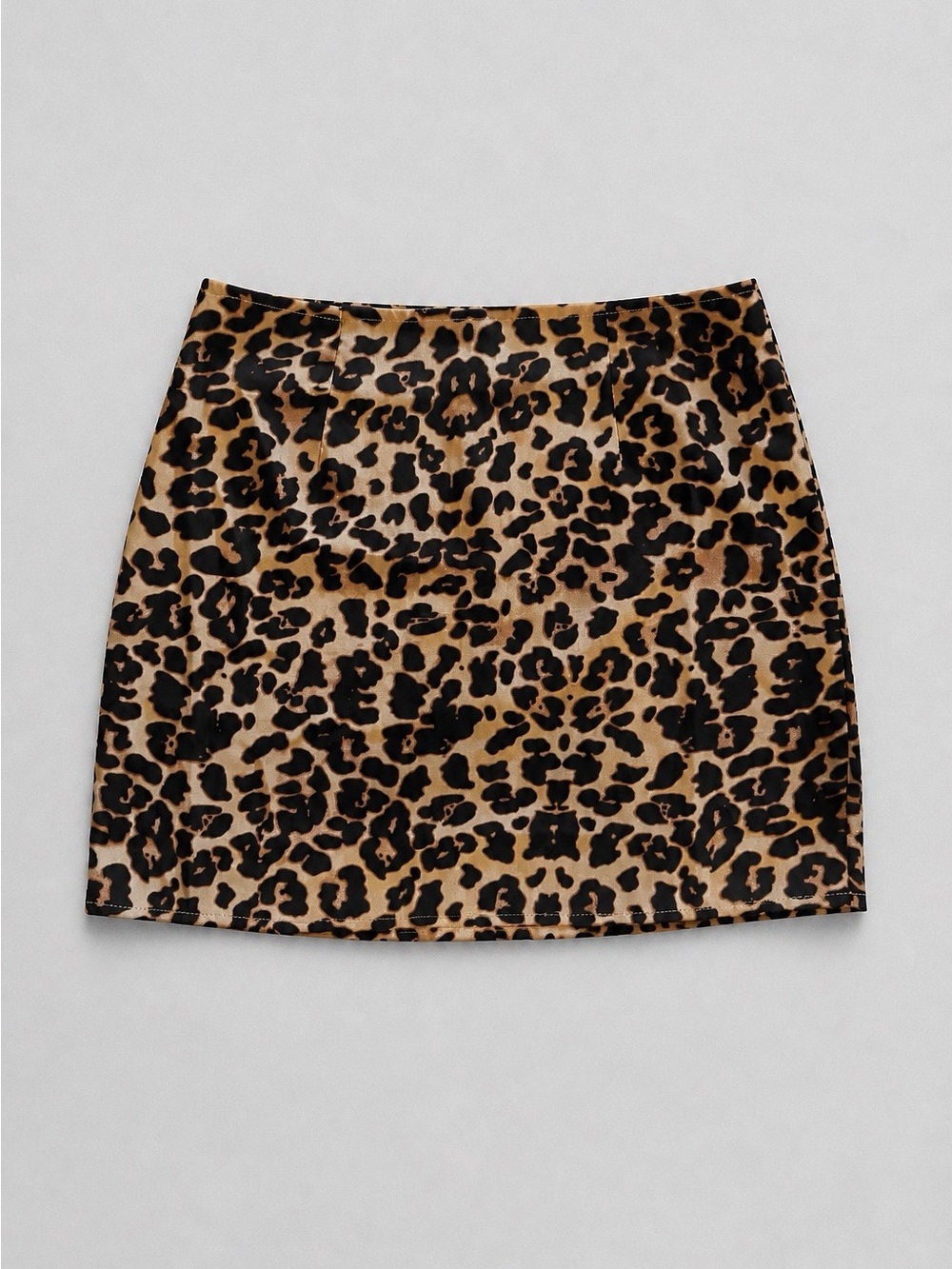 Vici Tan Leopard Mini Skirt - Picture 2 of 3